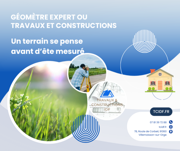 Géomètre expert ou expert construction
